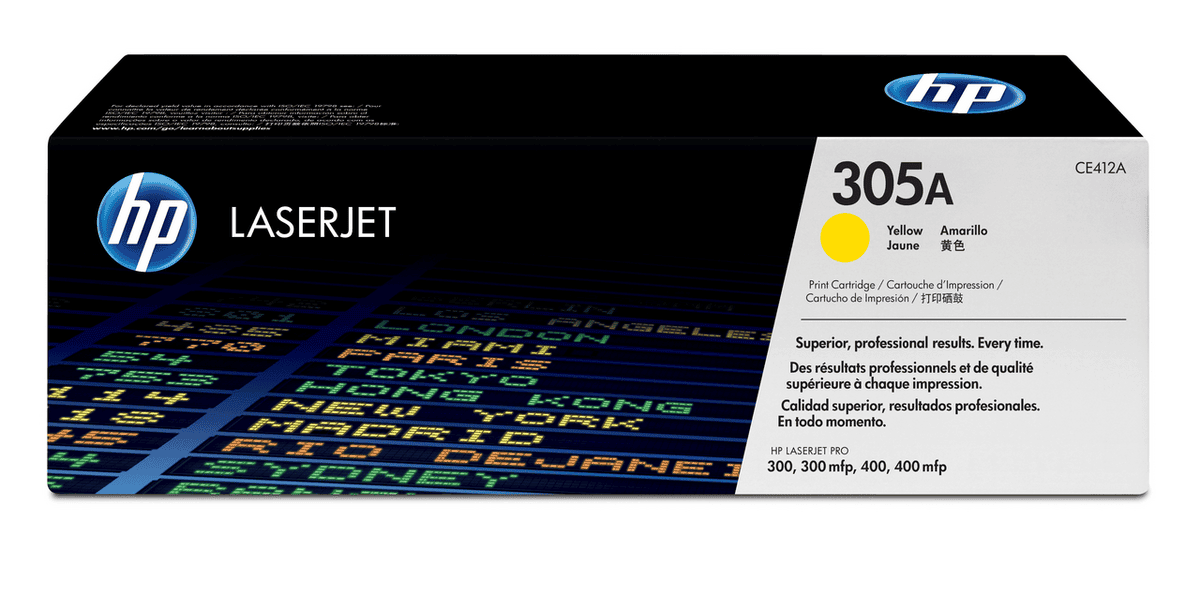 HP Toner 305A / CE412A Gelb