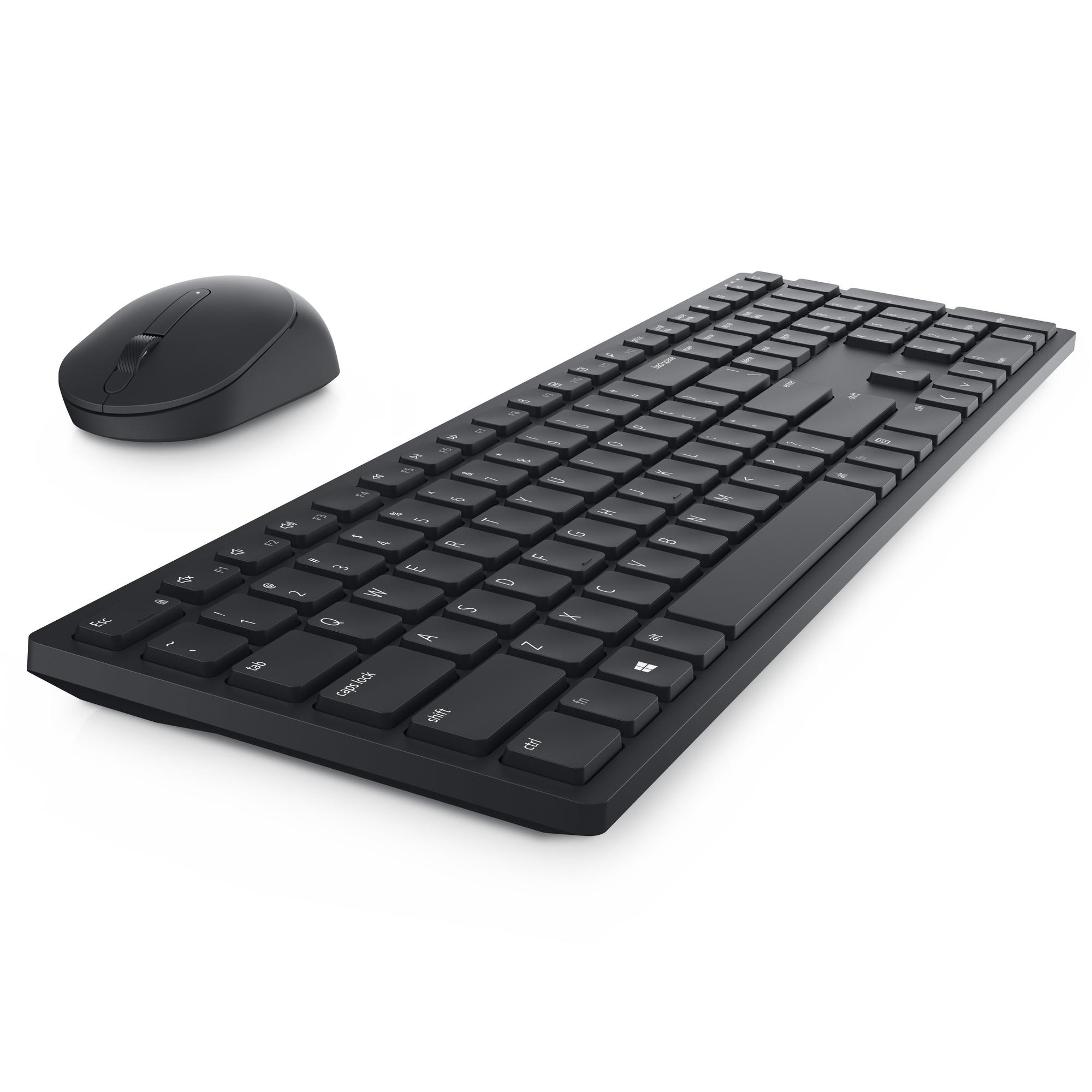 DELL Maus- und Tastatur-Set KM5221W US-Int RTL / 580-AJRC Schwarz