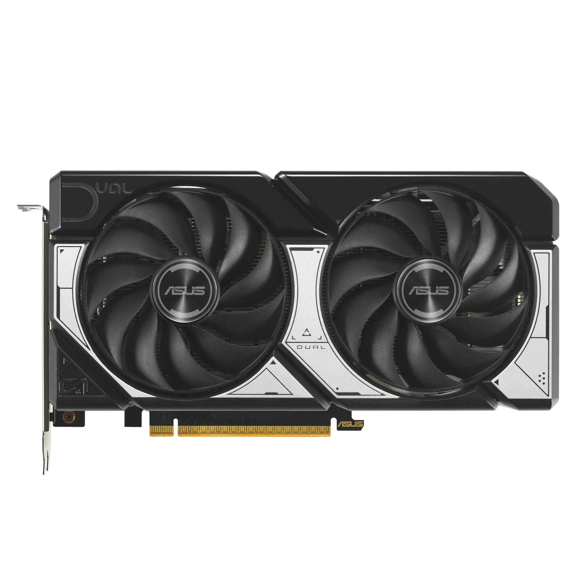 ASUS Grafikkarte DUAL RTX5060 O8G / 90YV0N12-M0NA00 Schwarz, Grau