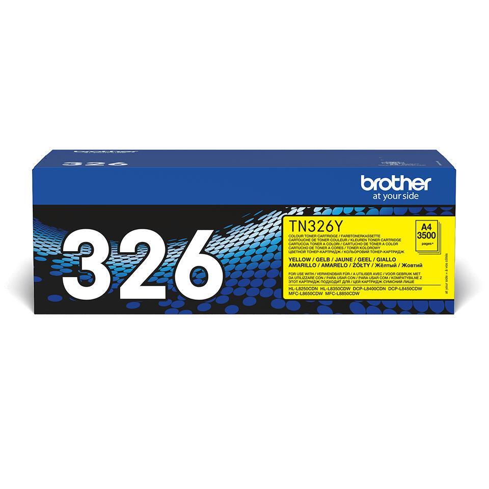 Brother Tóner TN-326Y / TN326Y Amarillo XL