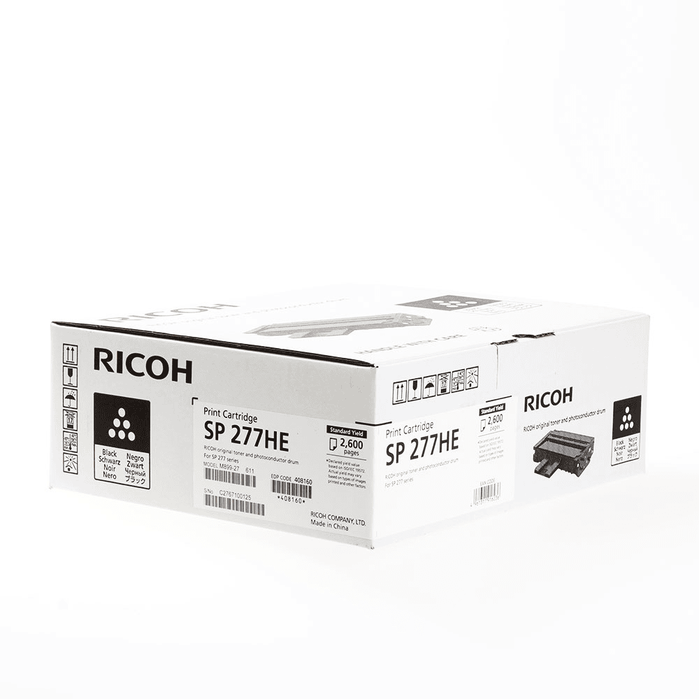 Ricoh Toner SP277 / 408160 Black