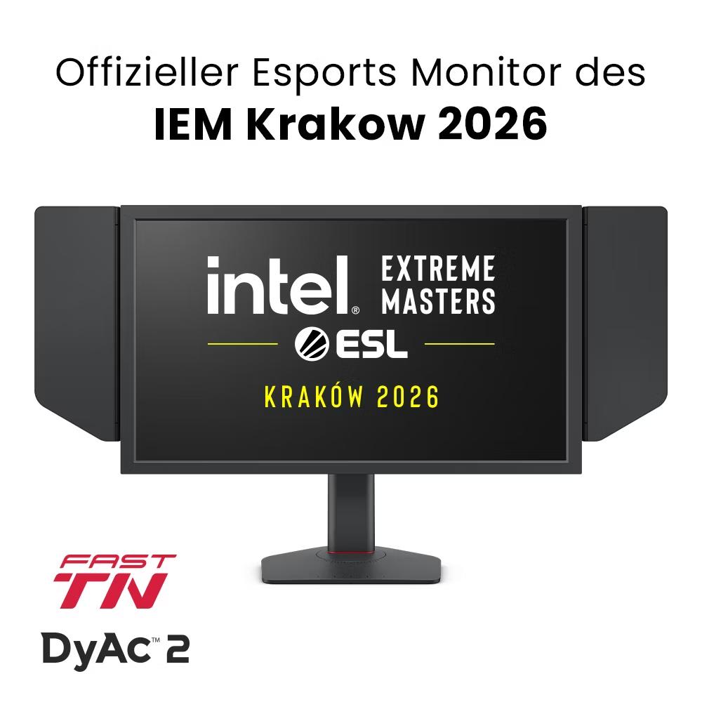 BenQ Monitor ZOWIE XL2566X+ / 9H.LMRLB.QBE Negro 62,2 cm (24,5")