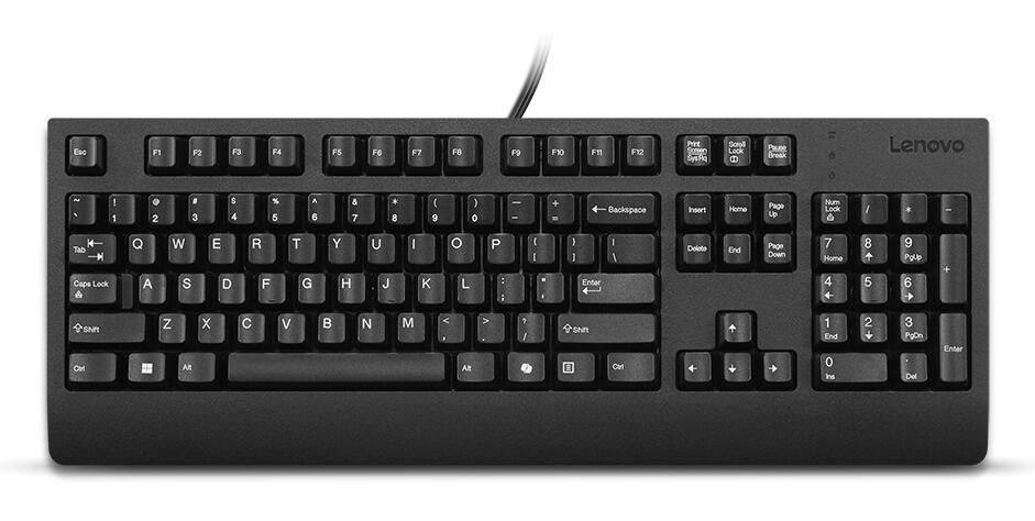 Lenovo Tastatur Preferred Pro II USB AI / 4Y41R64596 Schwarz