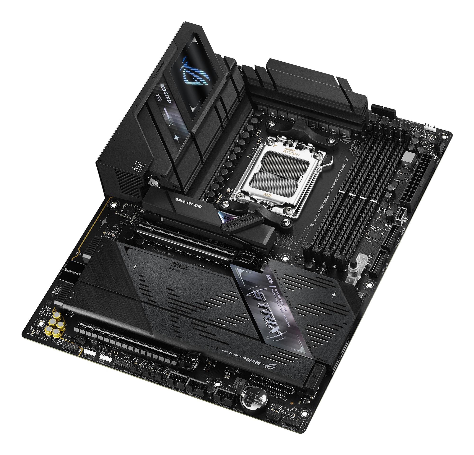 ASUS Carte mère ROG STRIX B850-F GAMING WIFI7 NEO / 90MB1NX0-M0EAY0 Multicolore