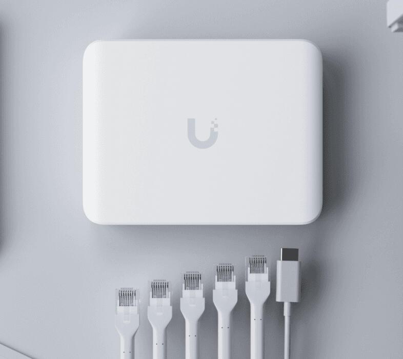 Ubiquiti Switch Ubiquiti USW-Flex Mini 2.5G-5 / USW-FLEX MINI 2.5G-5 Weiß