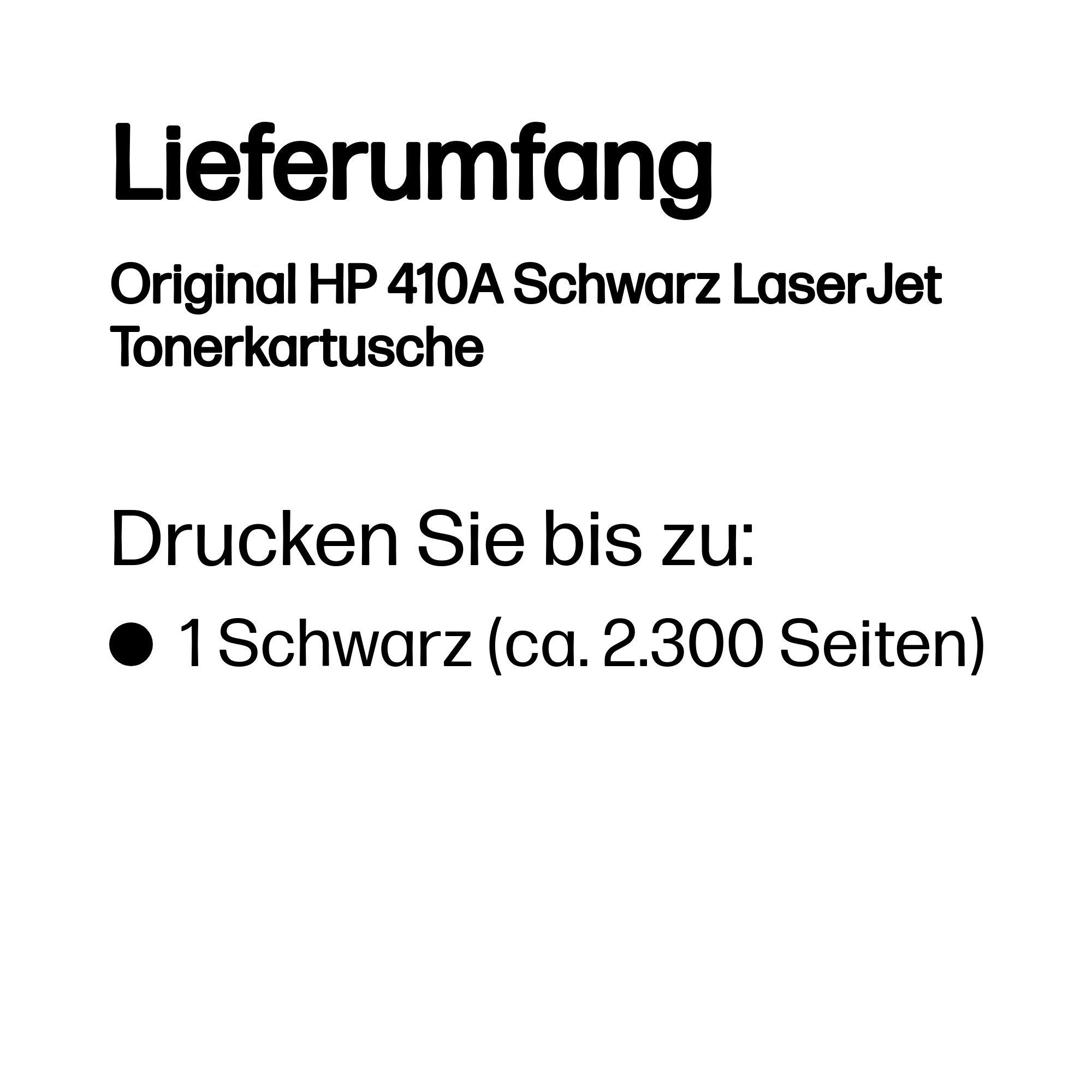 HP Toner 410A / CF410A Black Standard