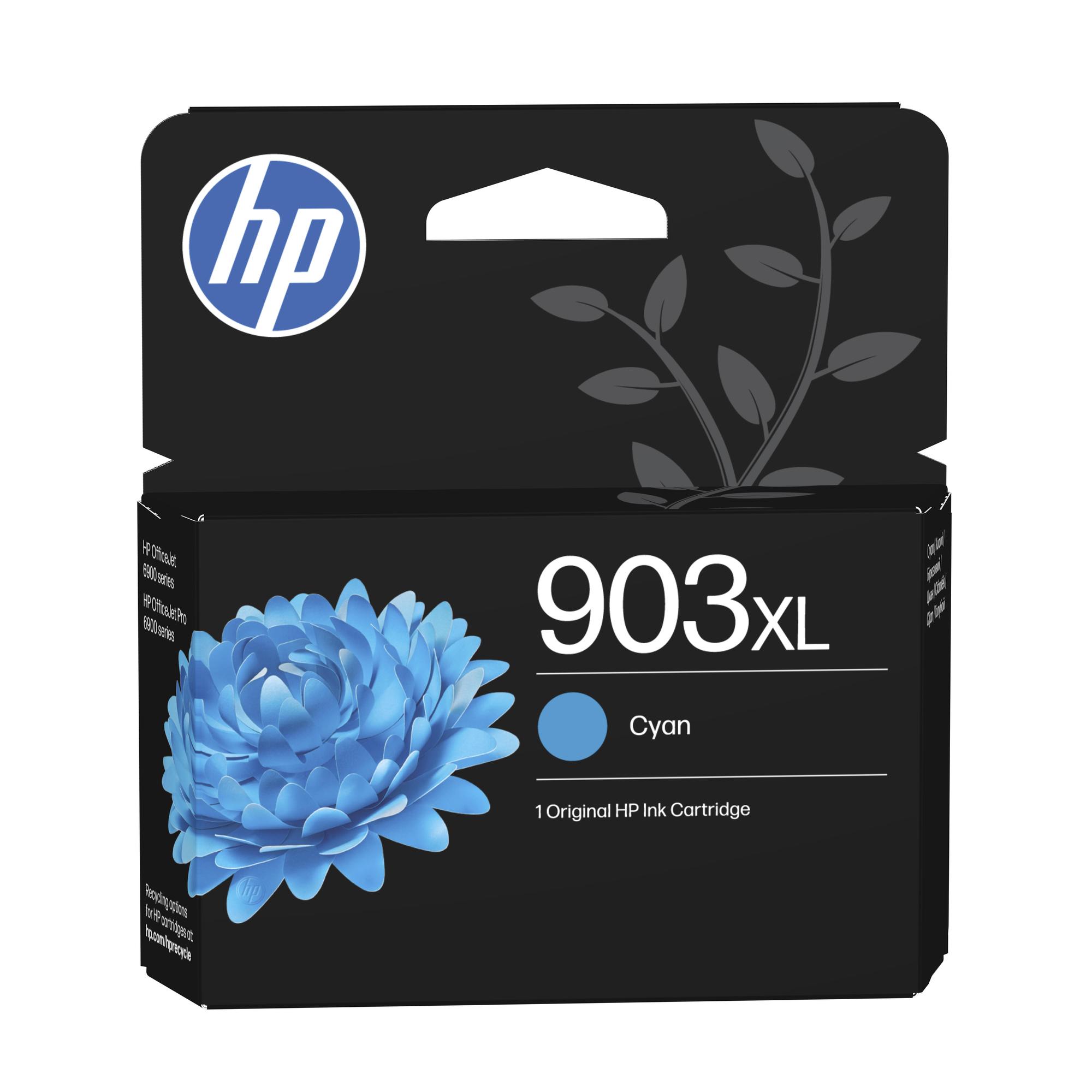 HP Tinta 903XL / T6M03AE Cian XL