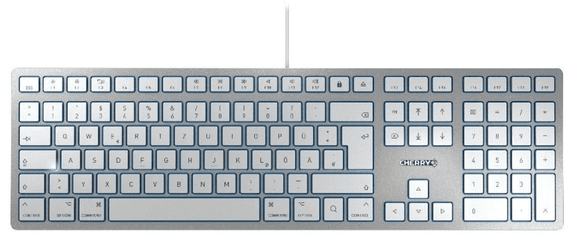 Cherry Tastatur JK161SI / JK-1610DE-1 Silber