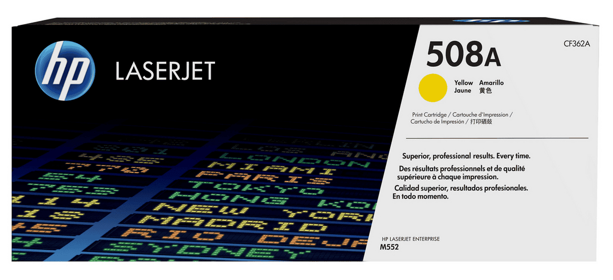 HP Tóner 508A / CF362A Amarillo