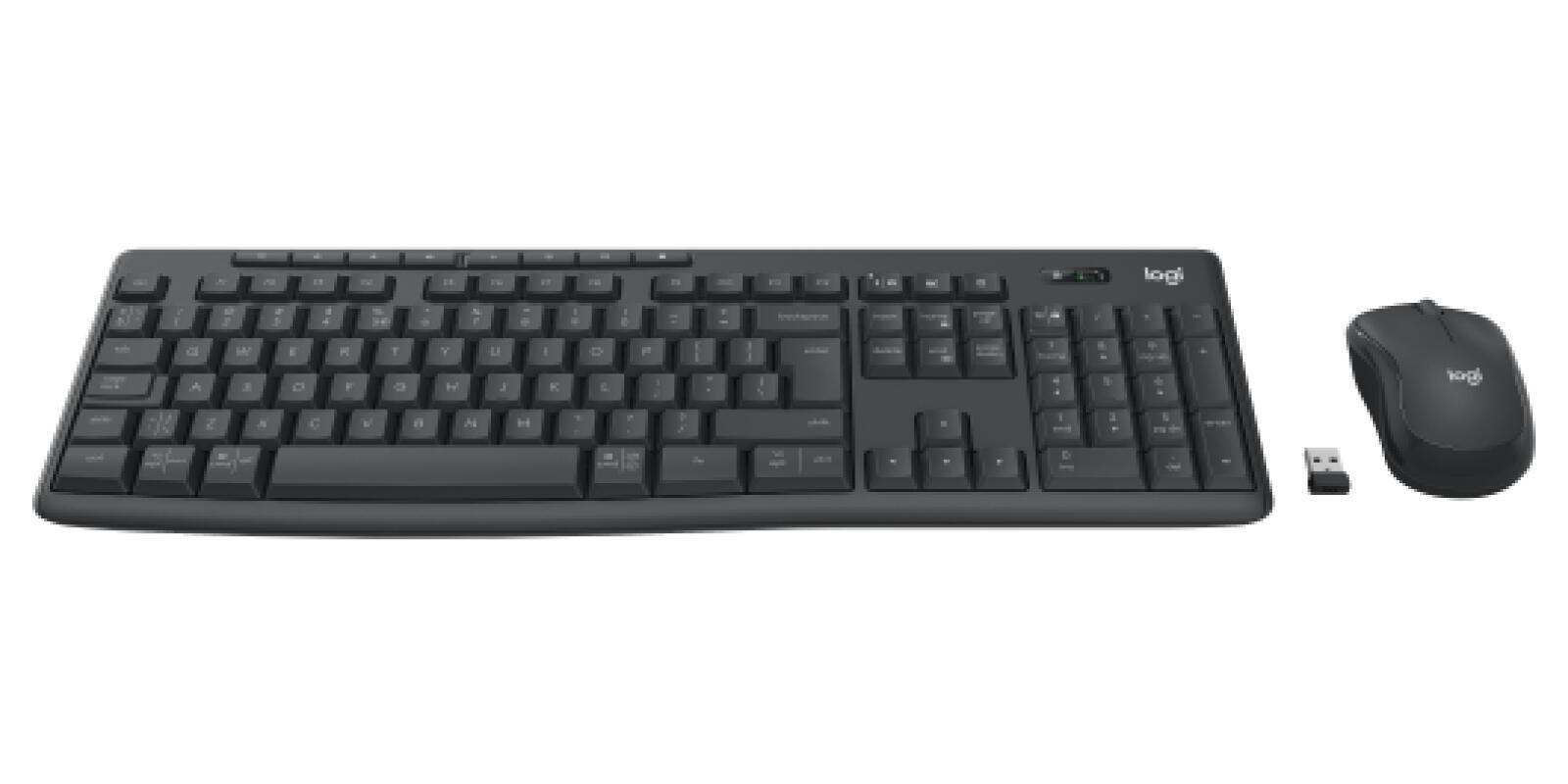 Logitech Ensemble souris et clavier MK370 Business / 920-012077 Graphite