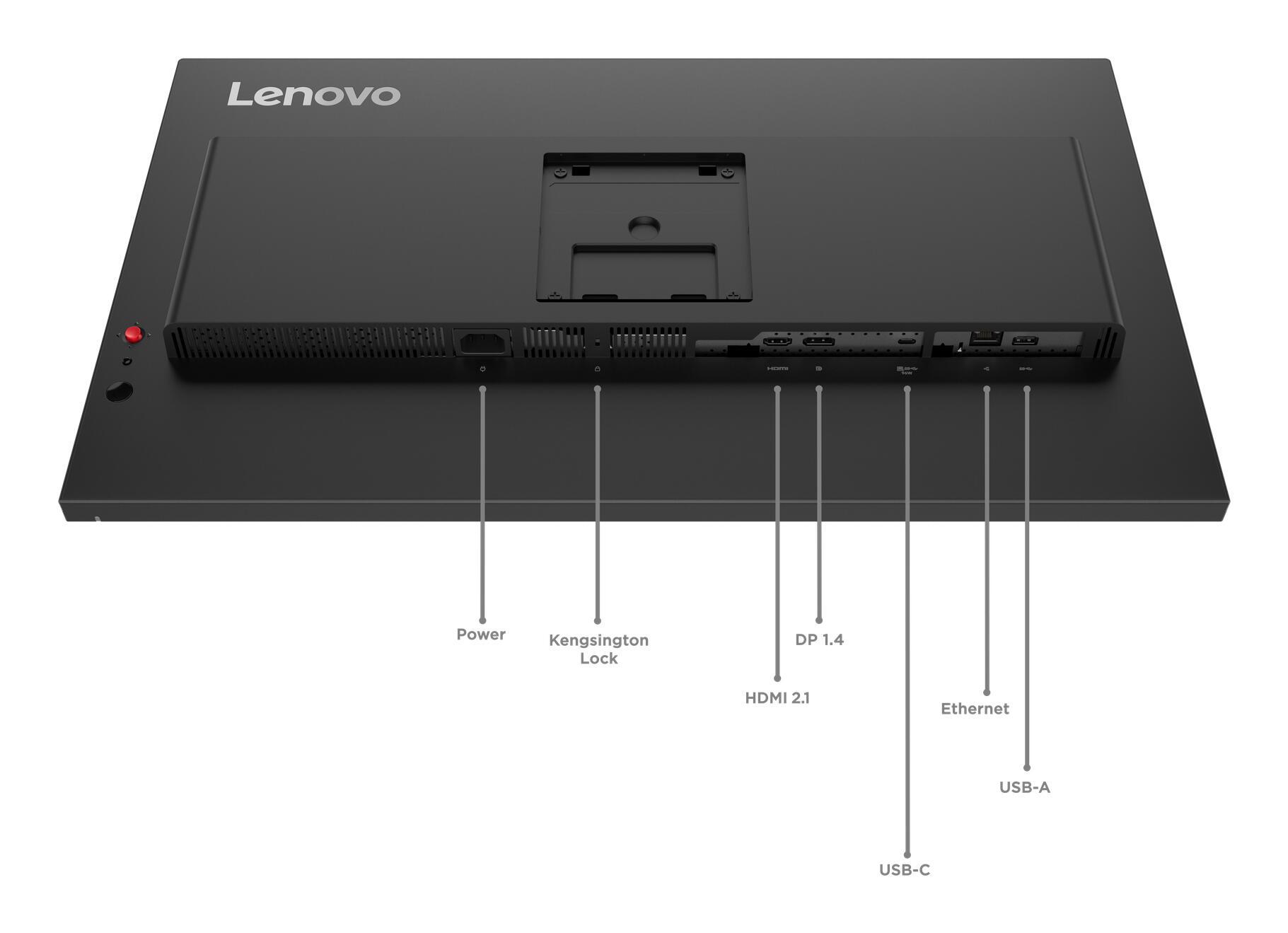 Lenovo Monitor ThinkVision T27UD-40 / 64AFGAT2EU Negro 68,6 cm (27")