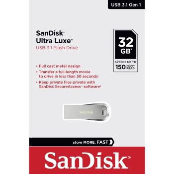 SanDisk USB stick Ultra Luxe 32GB / SDCZ74-032G-G46 Silver