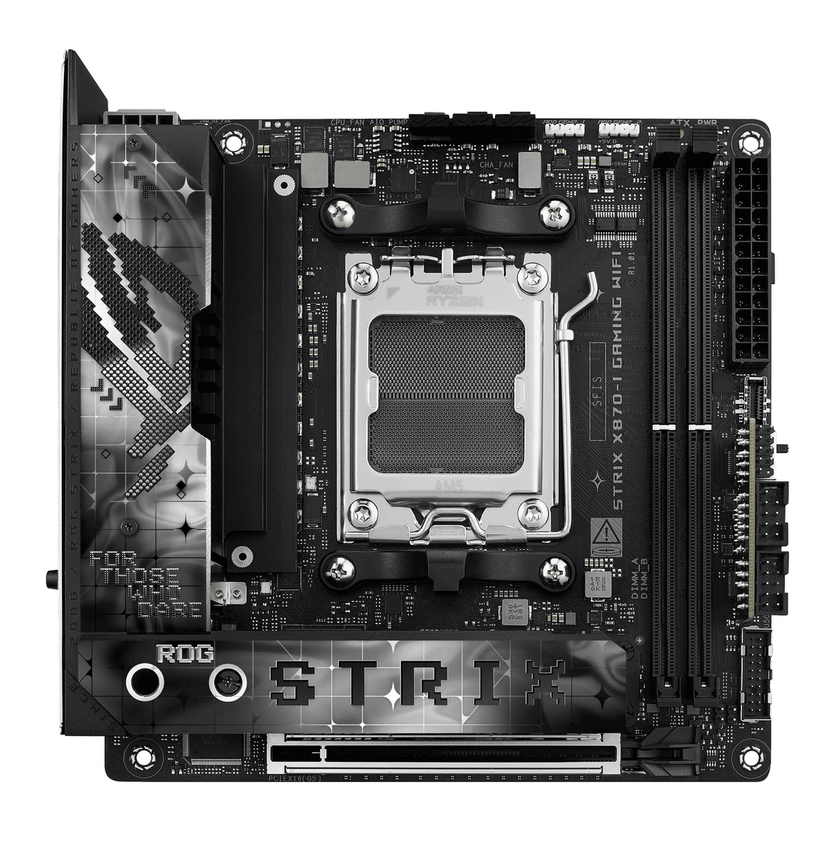 Asus Mainboard ROG Strix X870-I Gaming WiFi / 90MB1IW0-M0EAY0 Schwarz