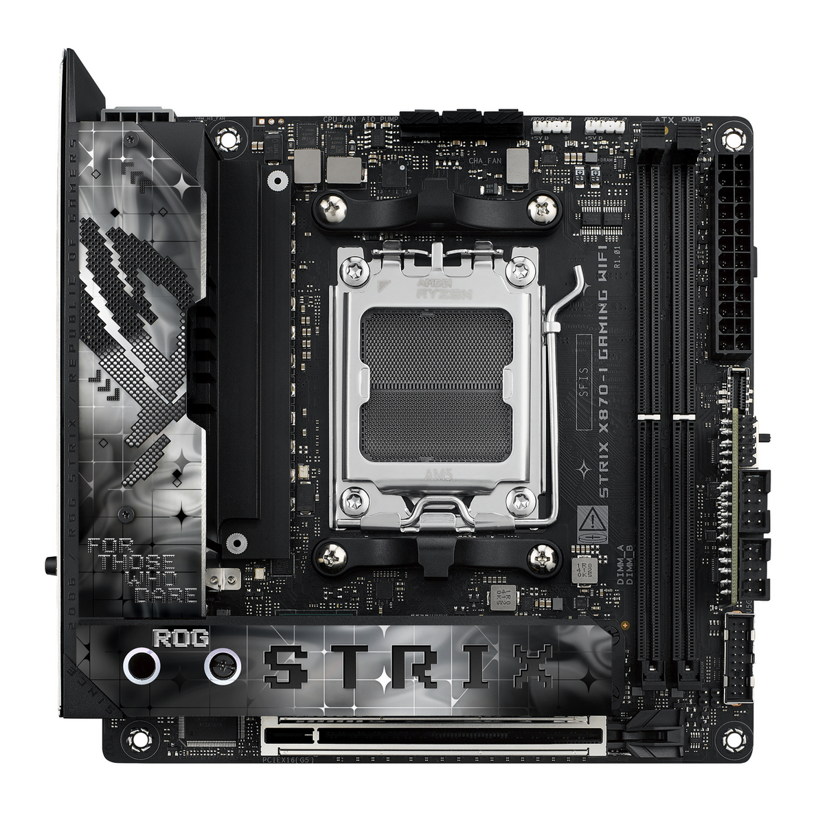 Asus Scheda madre ROG Strix X870-I Gaming WiFi / 90MB1IW0-M0EAY0 Nero