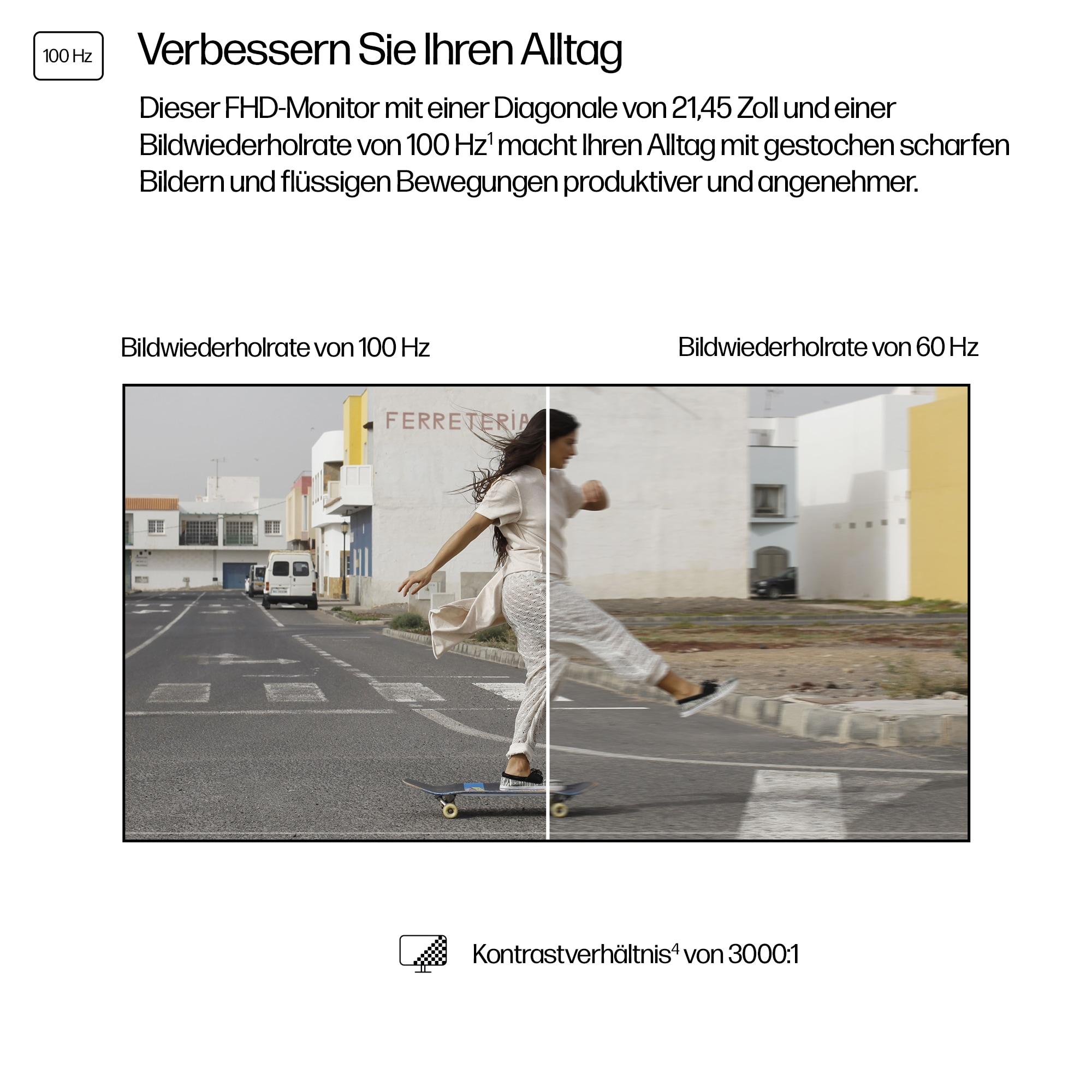 HP Monitor 322pv / 9U5A2AA#ABB Nero 54,5 cm (21,4")