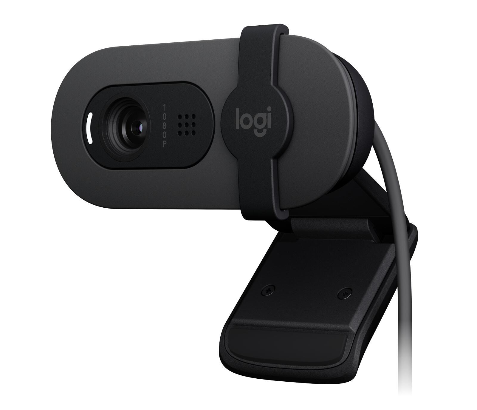Logitech Cámara web Brio 105 / 960-001592 Grafito
