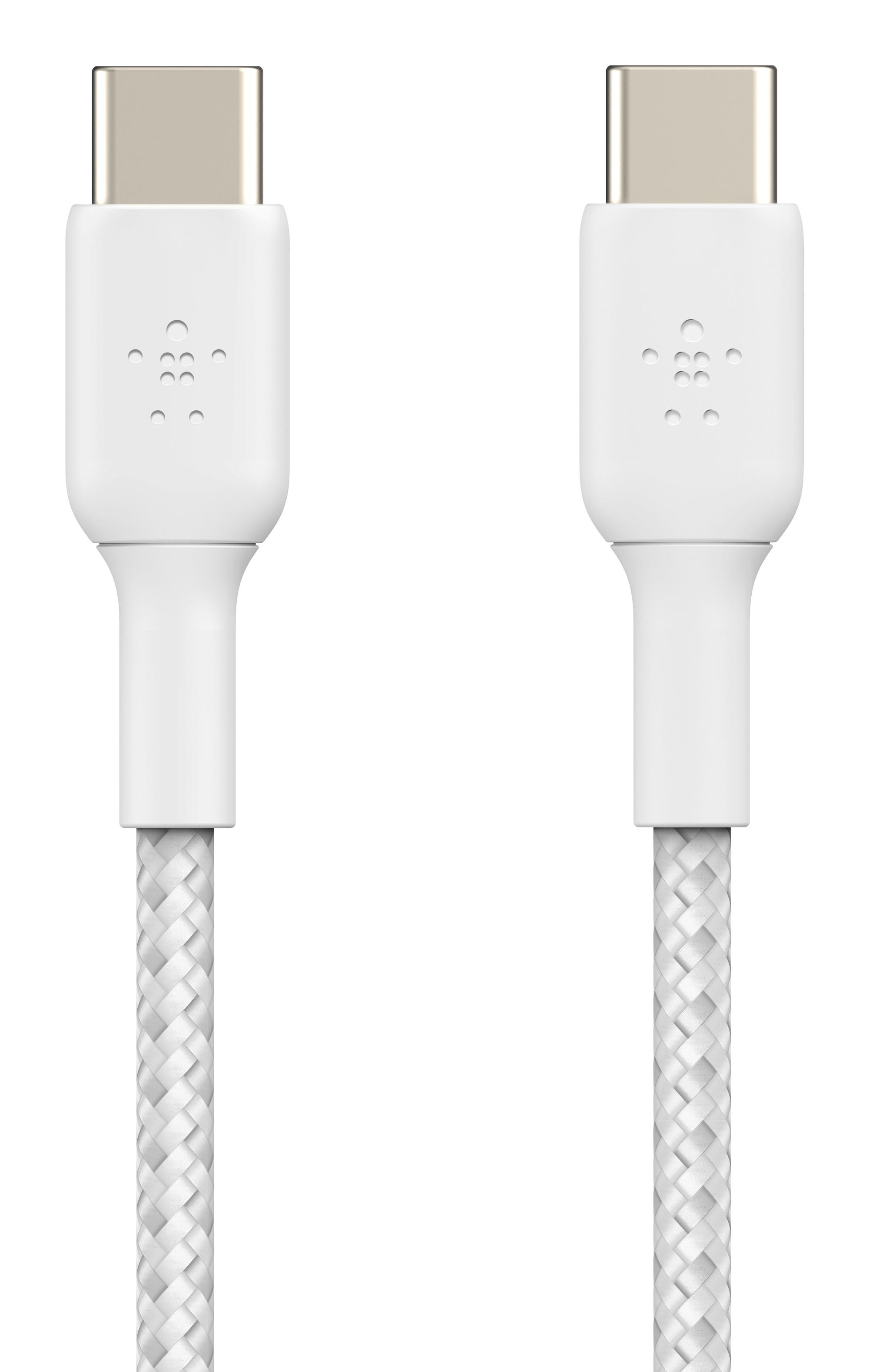 Belkin Cables USB-C 1m / CAB004BT1MWH2PK White