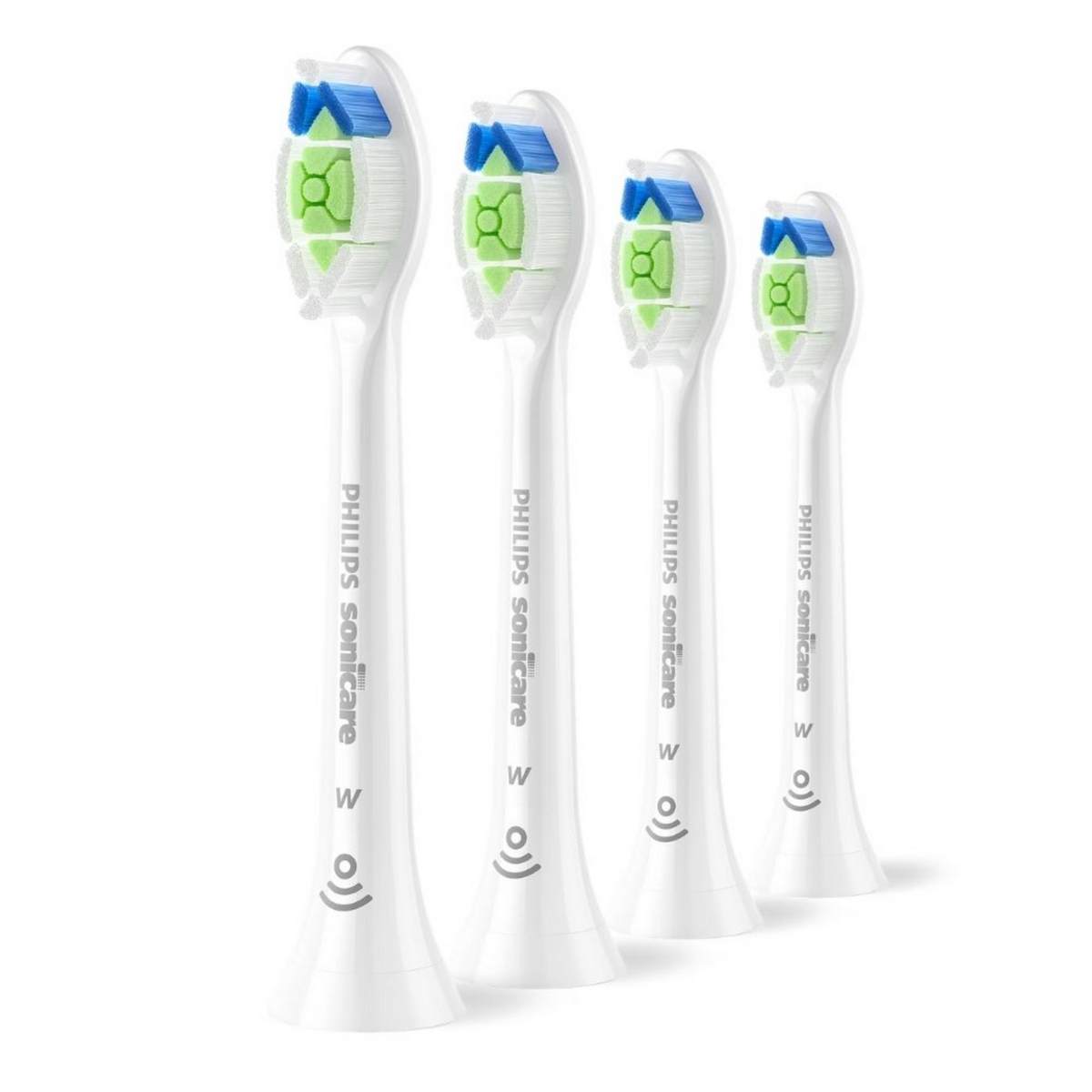 Philips Sonic toothbrush head W24W / HX6064/10 White 4-Pack