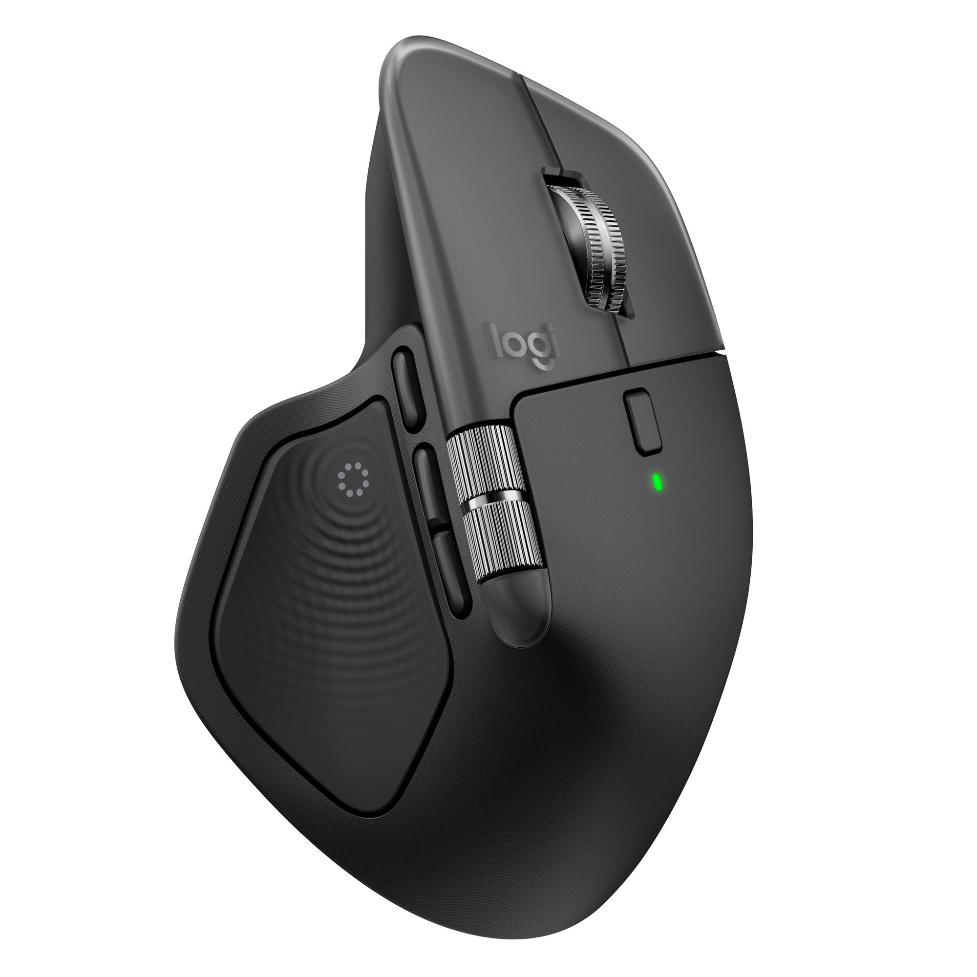 Logitech Ratón MX Master 4 for Mac / 910-007577 Plata