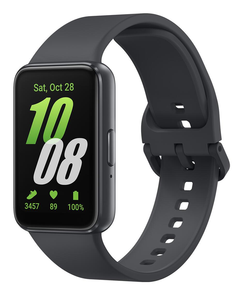 Samsung Indossabile Galaxy Fit3 / SM-R390NZAAEUE Nero 4,06 cm (1,6")