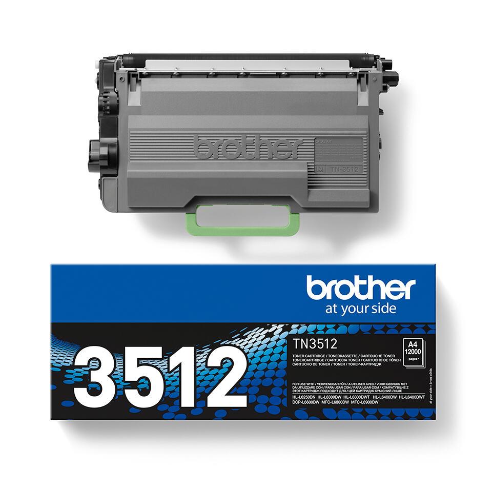 Brother Toner TN-3512 / TN3512 Schwarz