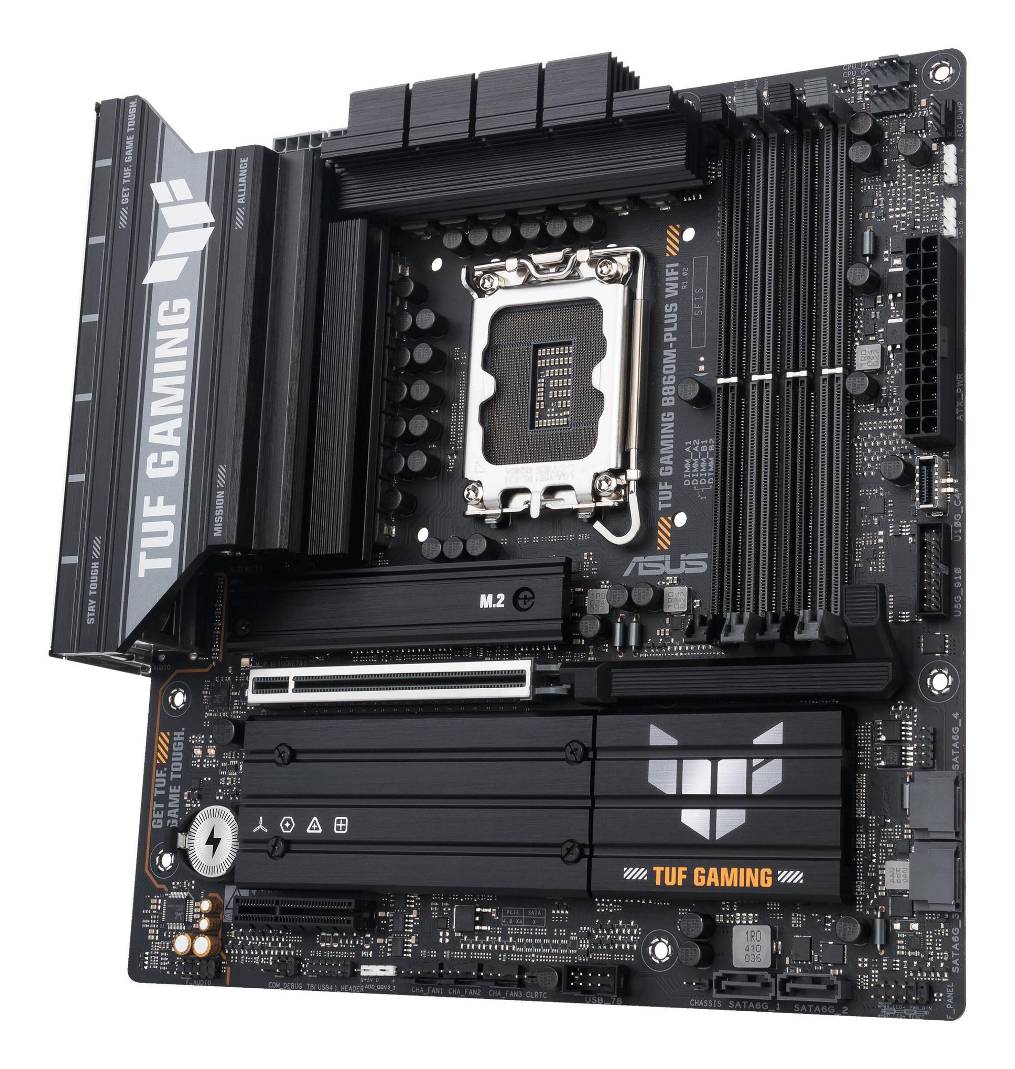 ASUS Mainboard TUF Gaming B860M-Plus WiFi / 90MB1JV0-M0EAY0 Black