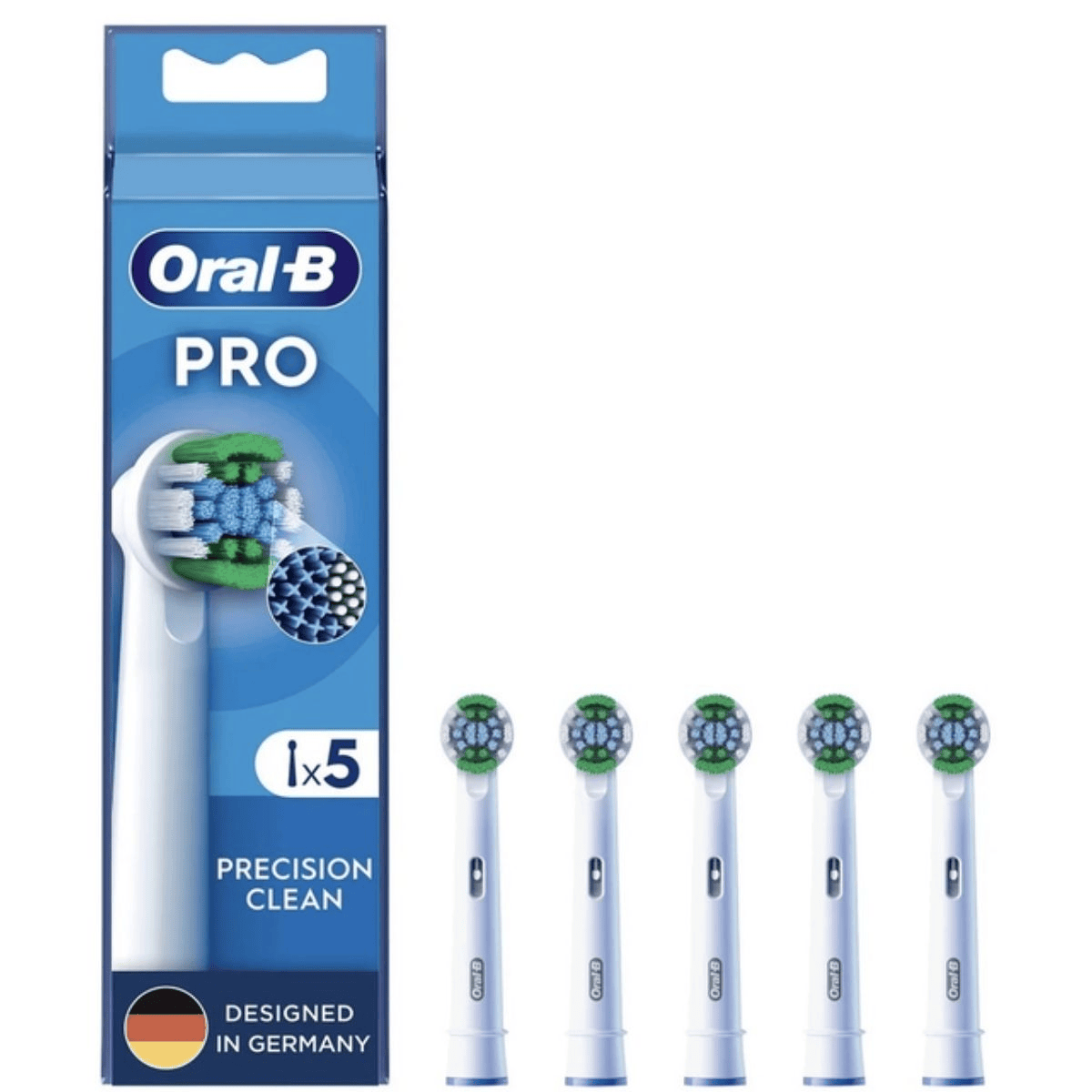 Oral-B Aufsteckzahnbürste 5x Precis / 860939 Weiß 5-Pack
