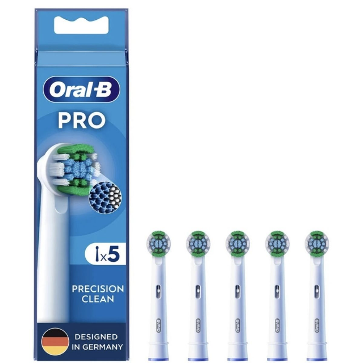 Oral-B Aufsteckzahnbürste 5x Precis / 860939 Weiß 5-Pack