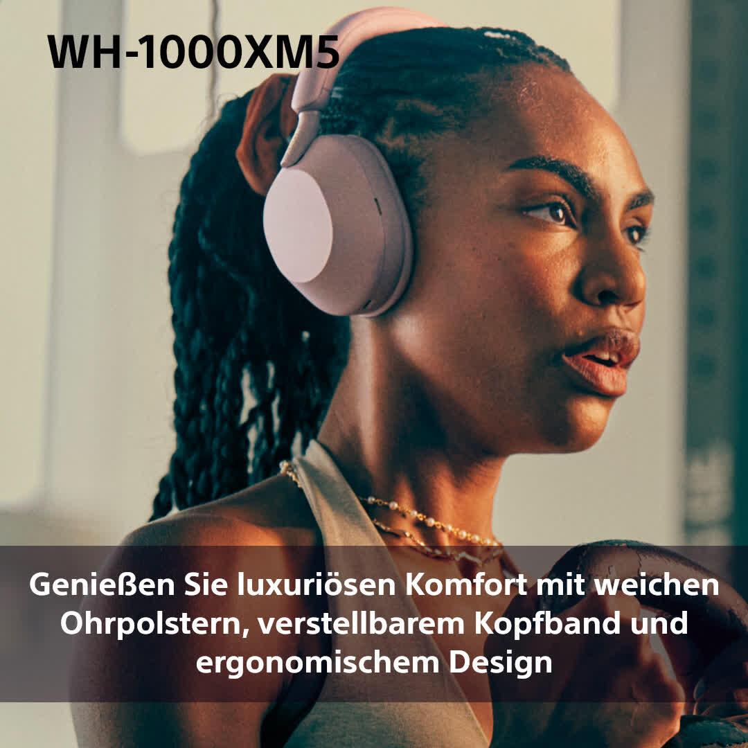 Sony Auriculares WH-1000XM5 / WH1000XM5P.CE7 Rosa