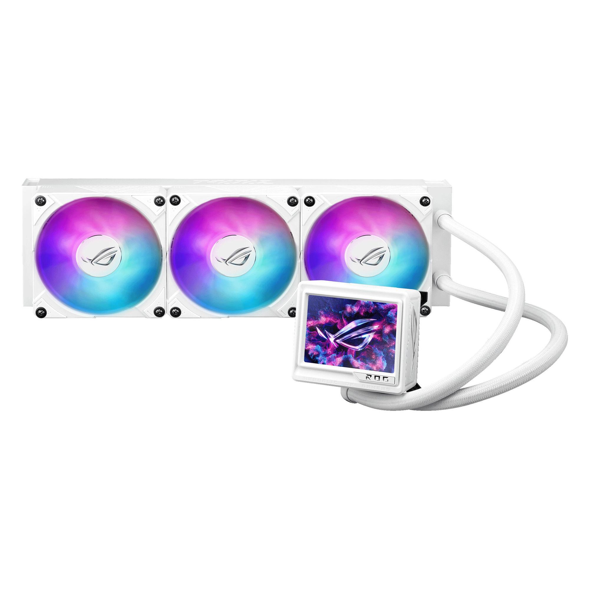 ASUS Refrigeración por agua ROG Ryujin III 360 ARGB Extreme / 90RC0132-M0EAY0 Blanco XL