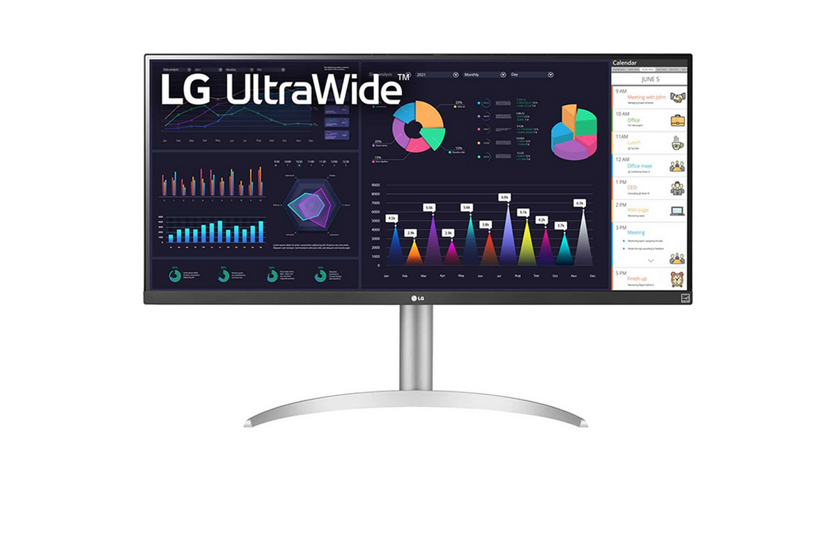 LG Monitor 34WQ650-W / 34WQ650-W Weiß