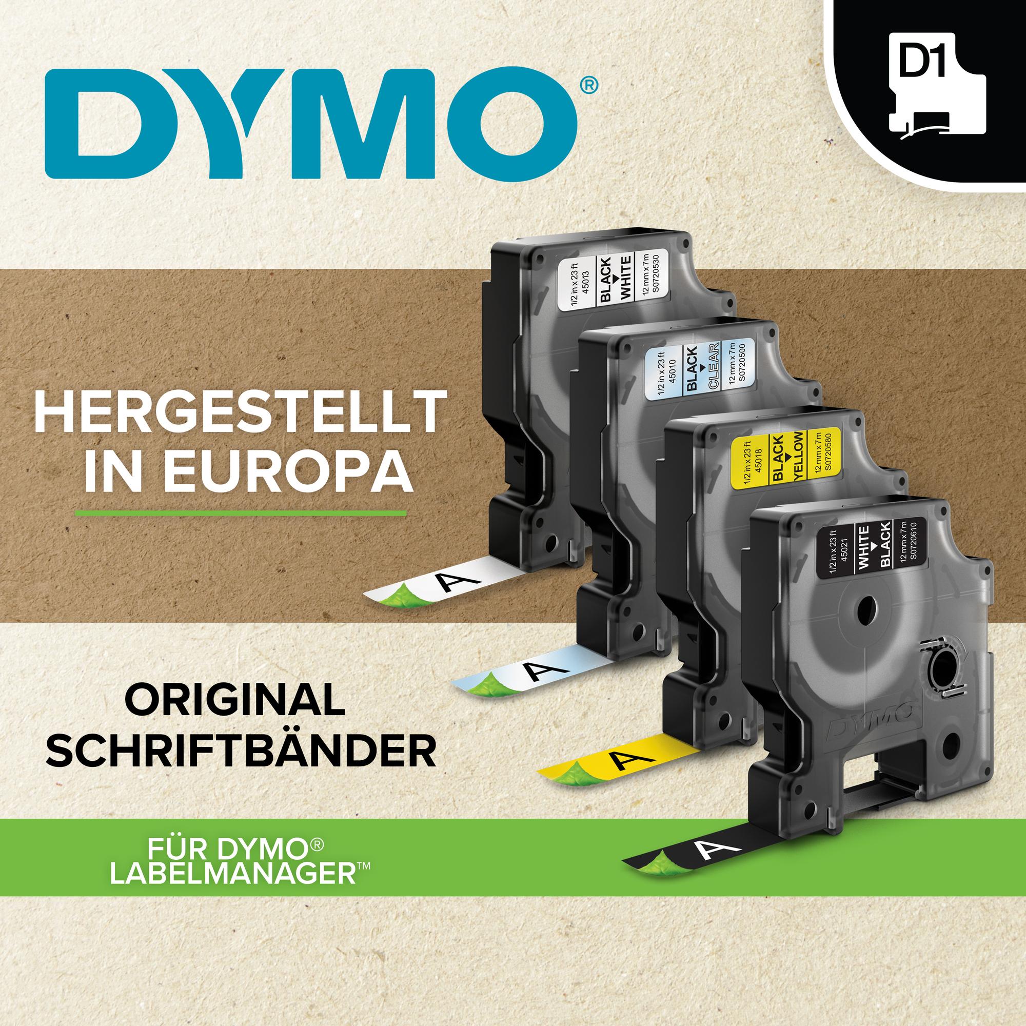 DYMO Farbband 45014 / S0720540 Blau, Weiß