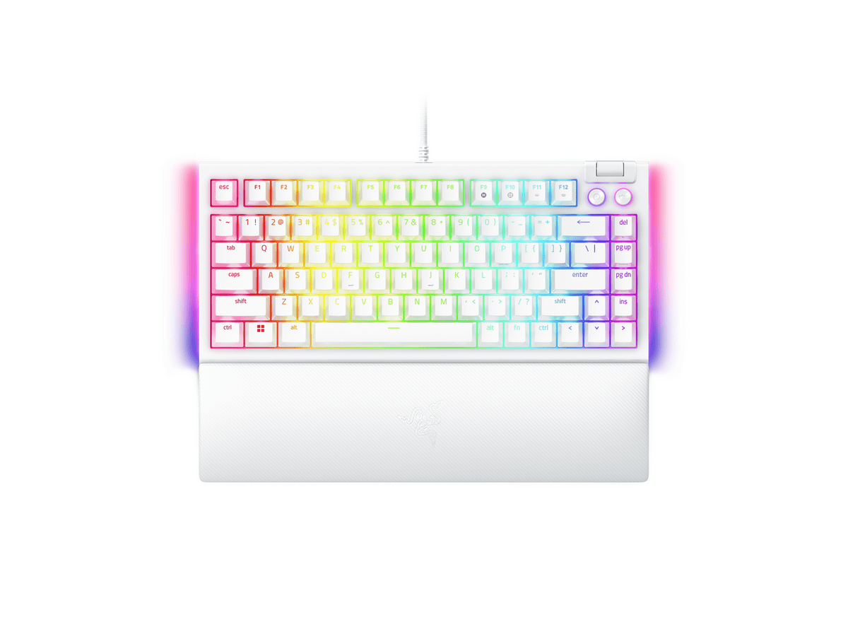 Razer Tastatur BlackWidow V4 75% / RZ03-05001700-R3M1 Weiß