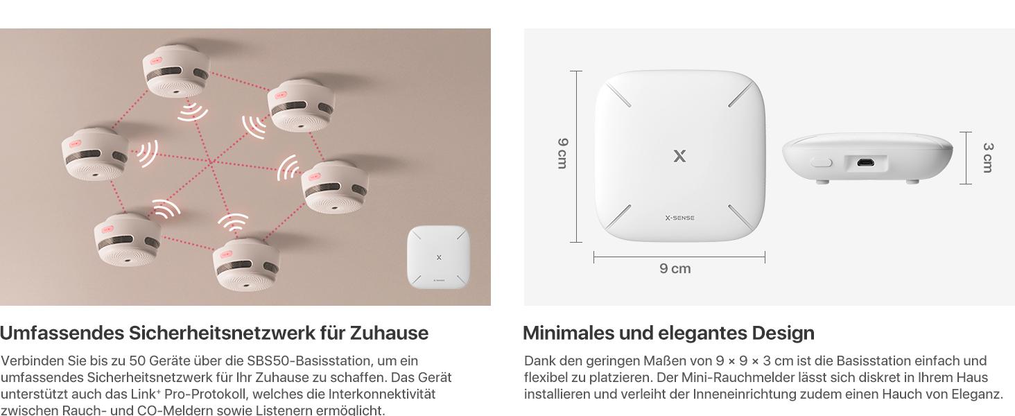 X-Sense Smart-Home-Steuerung SBS50 / ZASXS00104WEU Weiß