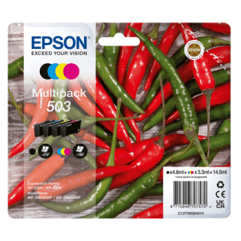 Epson Tinta 503 / C13T09Q64010 BK,C,M,Y Multipack