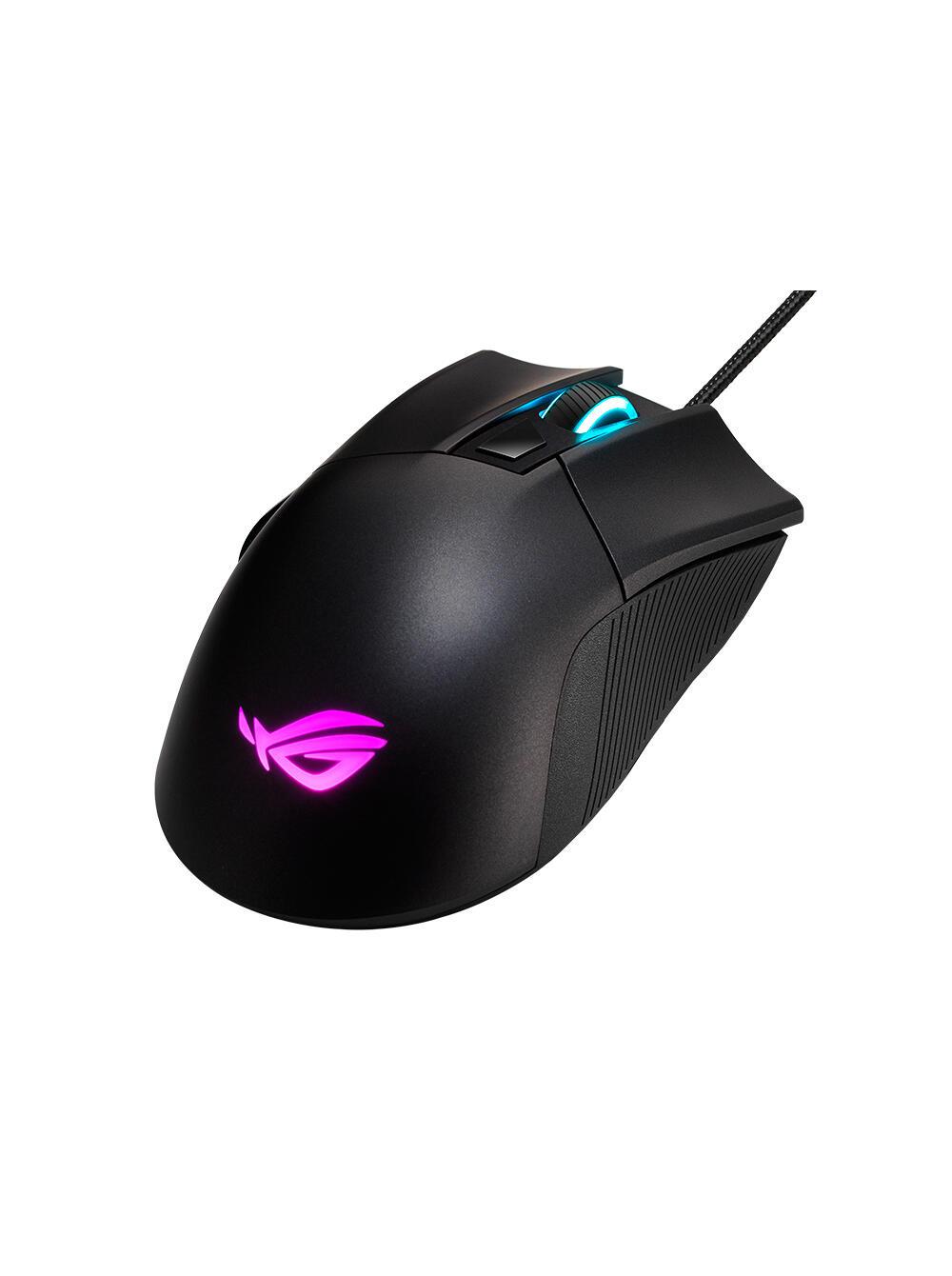 ASUS Mouse ASUS ROG Gladius II Core Gaming Mouse / 90MP01D0-B0UA00 Nero