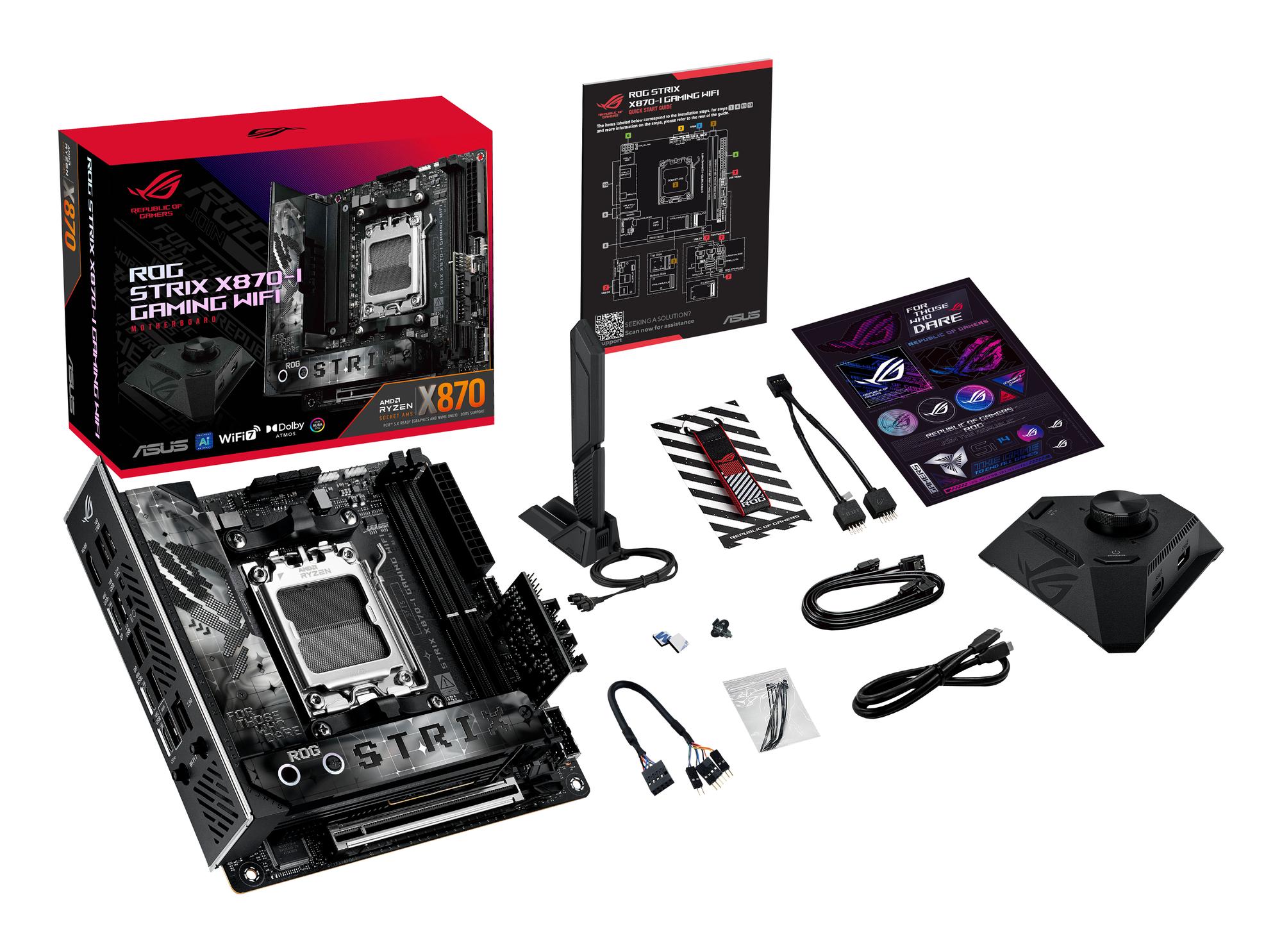 ASUS Placa base ROG Strix X870-I Gaming WiFi / 90MB1IW0-M0EAY0 Negro
