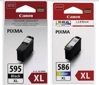 Canon Encre PG-595XL/CL-586XL PVP / 7170C004 BK,C,M,Y XL Multipack