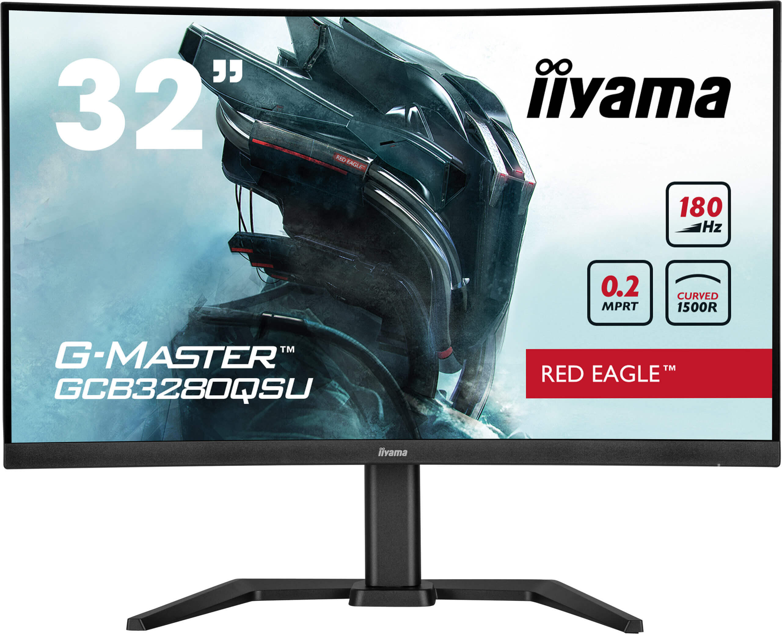 iiyama Moniteur G-Master GCB3280QSU-B2 / GCB3280QSU-B2 Noir 80 cm (31,5")