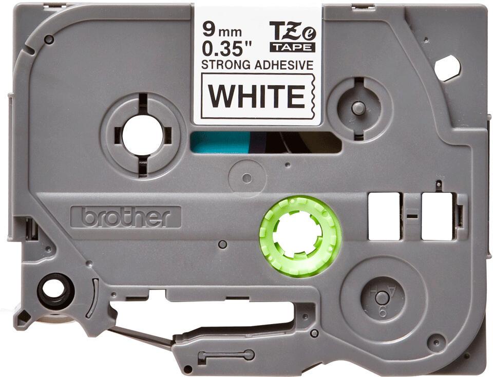 Brother Cinta de color TZE-S221 / TZES221 Negro, blanco