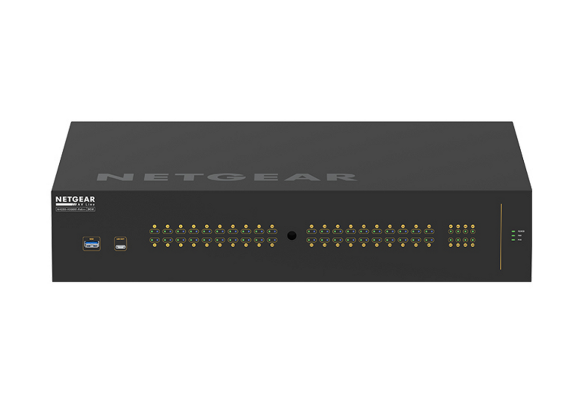 Netgear Switch AV Line M4250-40G8XF-POE++ / GSM4248UX-100EUS Black