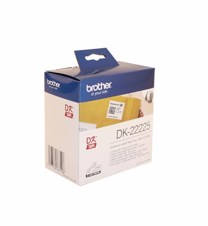 Brother Label DK-22225 / DK22225 White