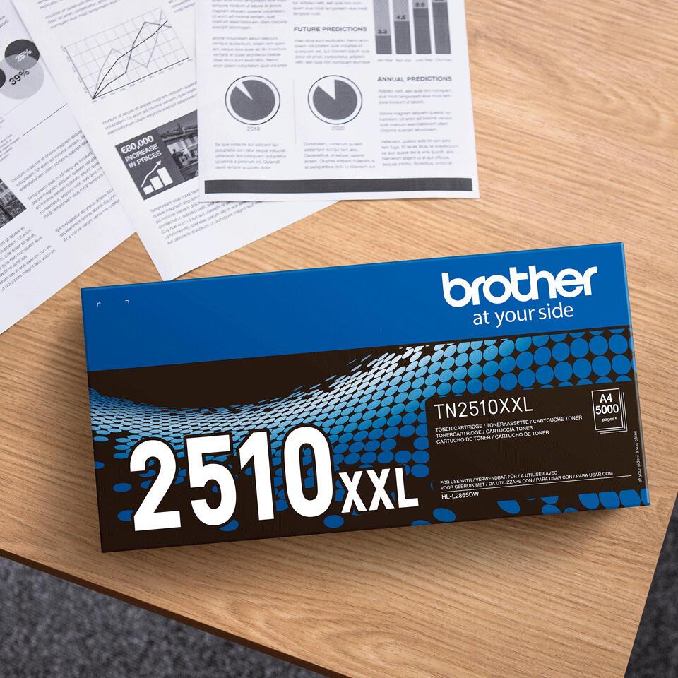 Brother Toner TN-2510XL / TN2510XL Black XL