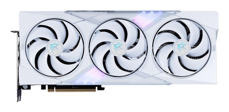 MSI Tarjeta gráfica RTX 5070 Ti 16G GAMING TRIO OC / V531-057R Blanco