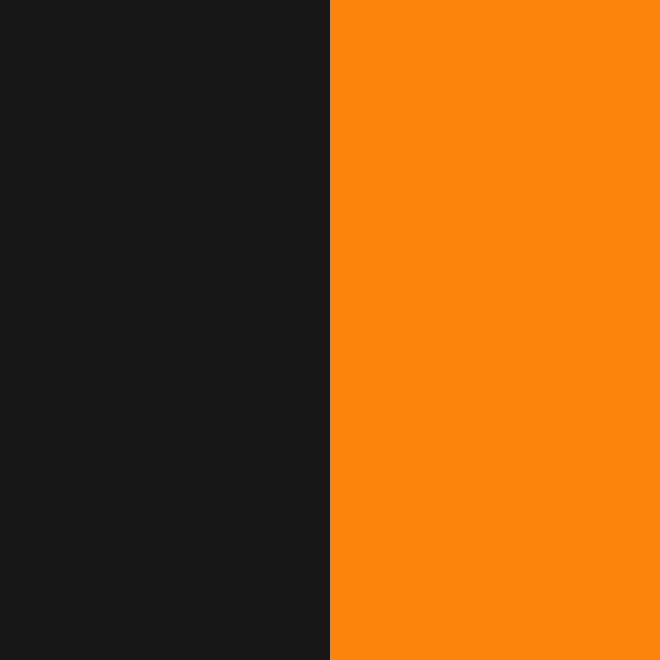 Negro/Naranja