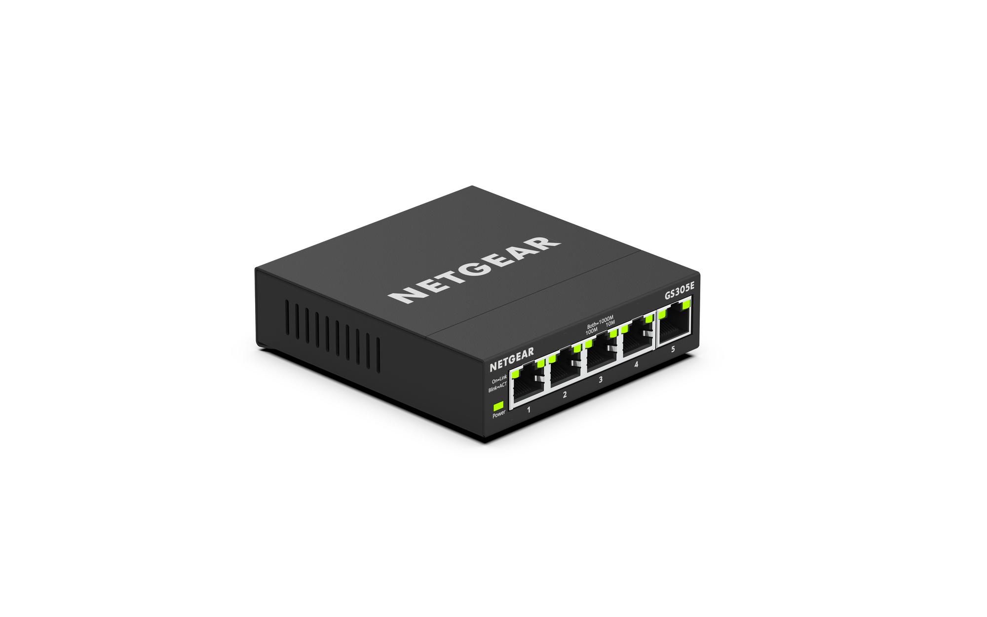 Netgear Switch GS305E / GS305E-100PES Schwarz
