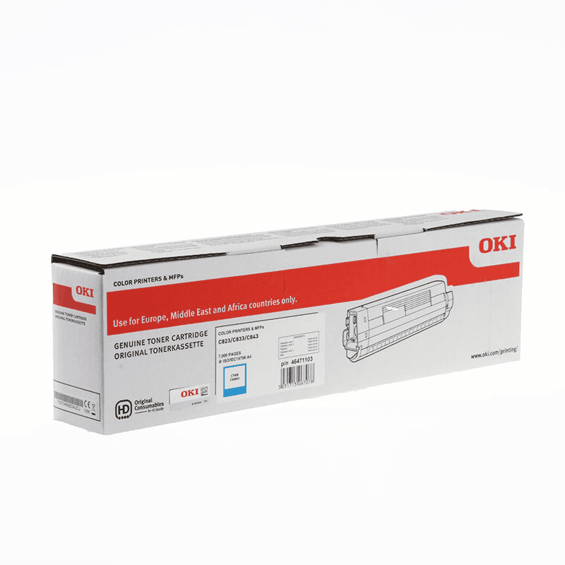 OKI Toner 46471103 Cyan OKI Toner 46471103 Cyan