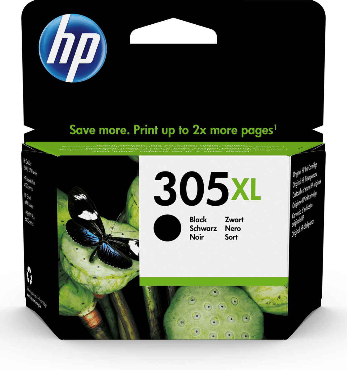 HP Tinte 305XL / 3YM62AE Schwarz XL