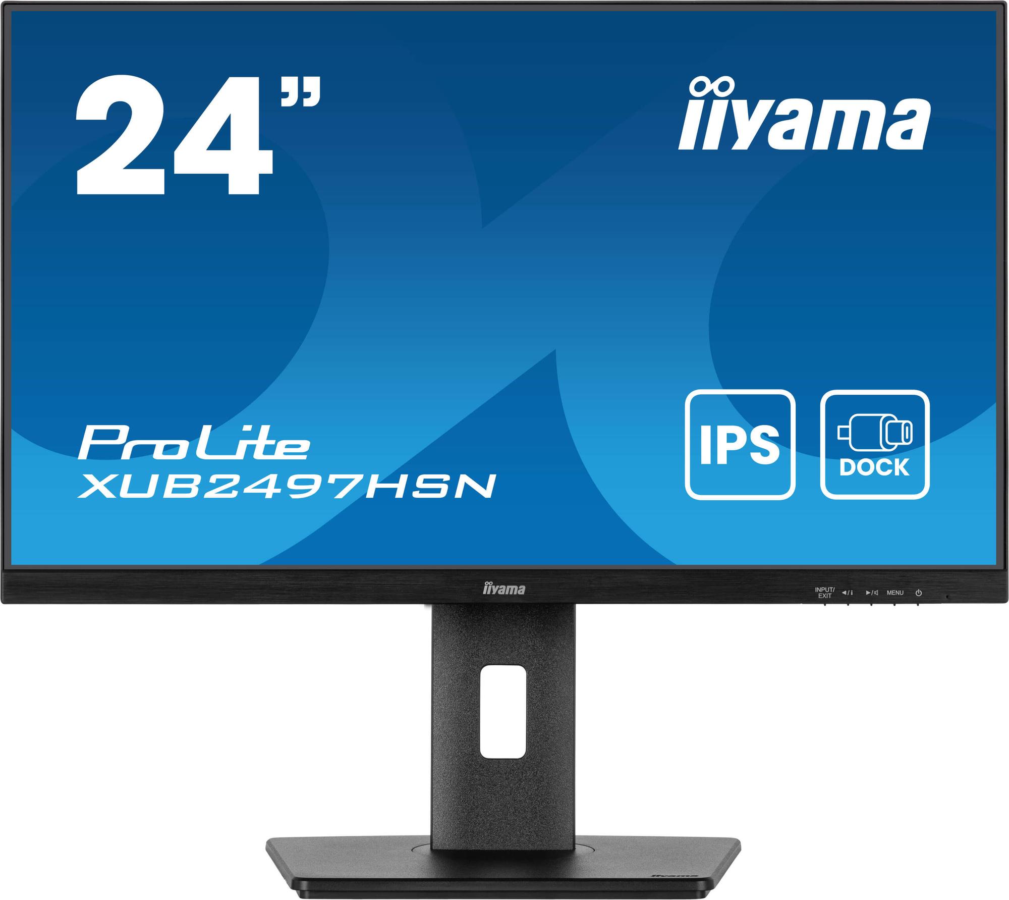 iiyama Monitor XUB2497HSN-B2 / XUB2497HSN-B2 Negro 60,5 cm (23,8")