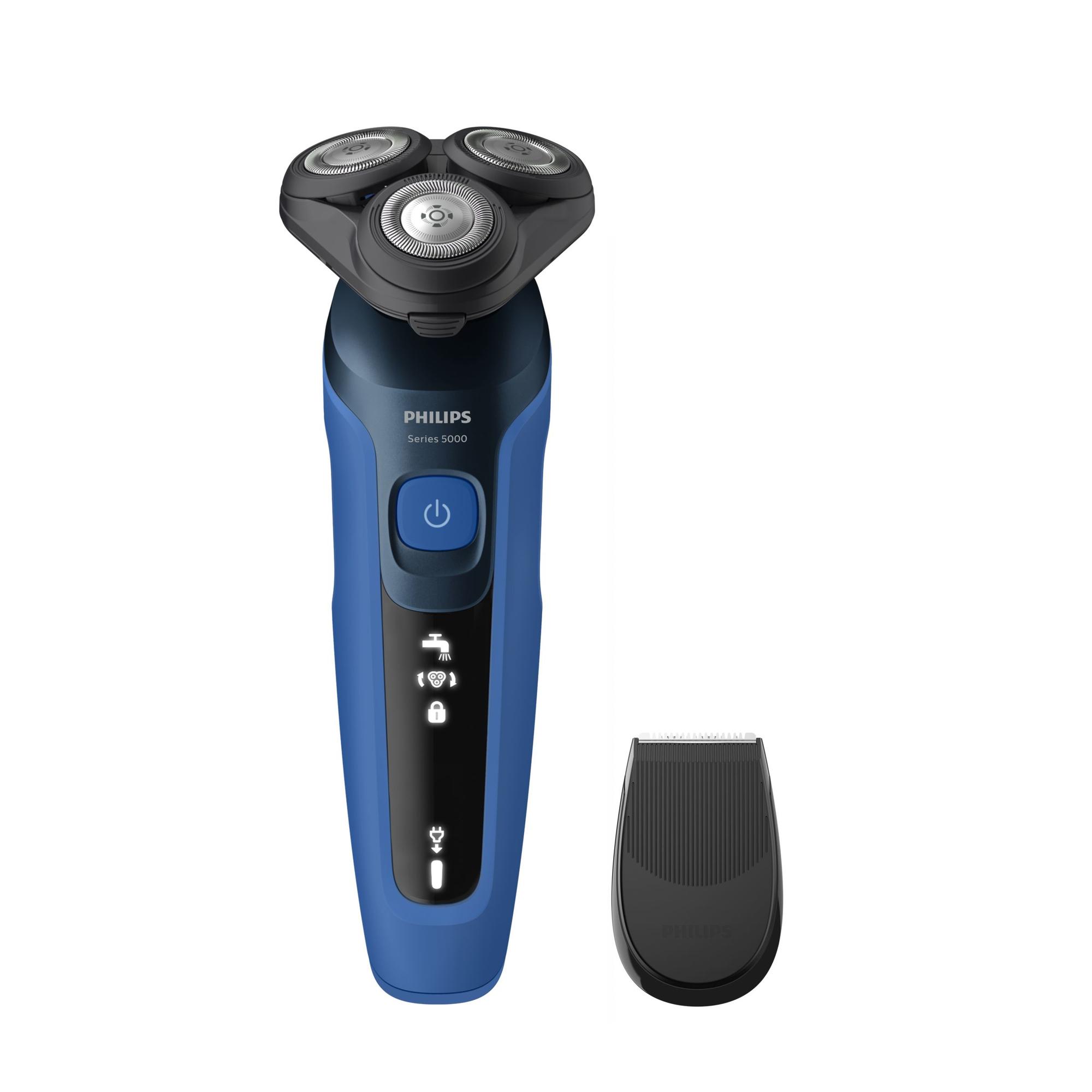 Philips Rasierer Series 5000 / S5466/17 Schwarz, Blau Standard